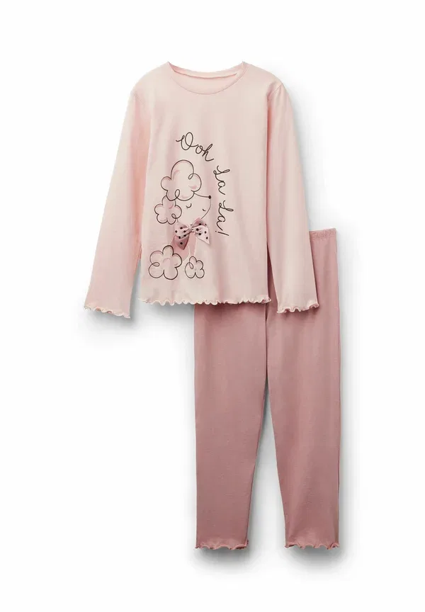 Пижамный набор из хлопка Set Tezenis, Pink, розовый
