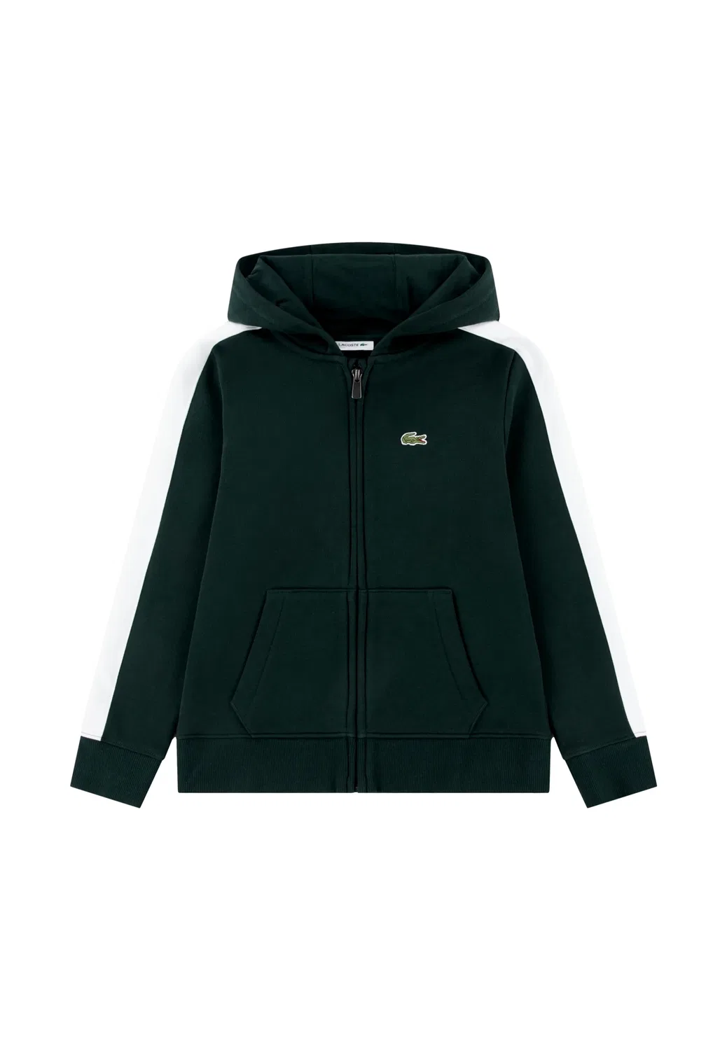 Свитшот темно-зеленый Lacoste, темно-зеленый