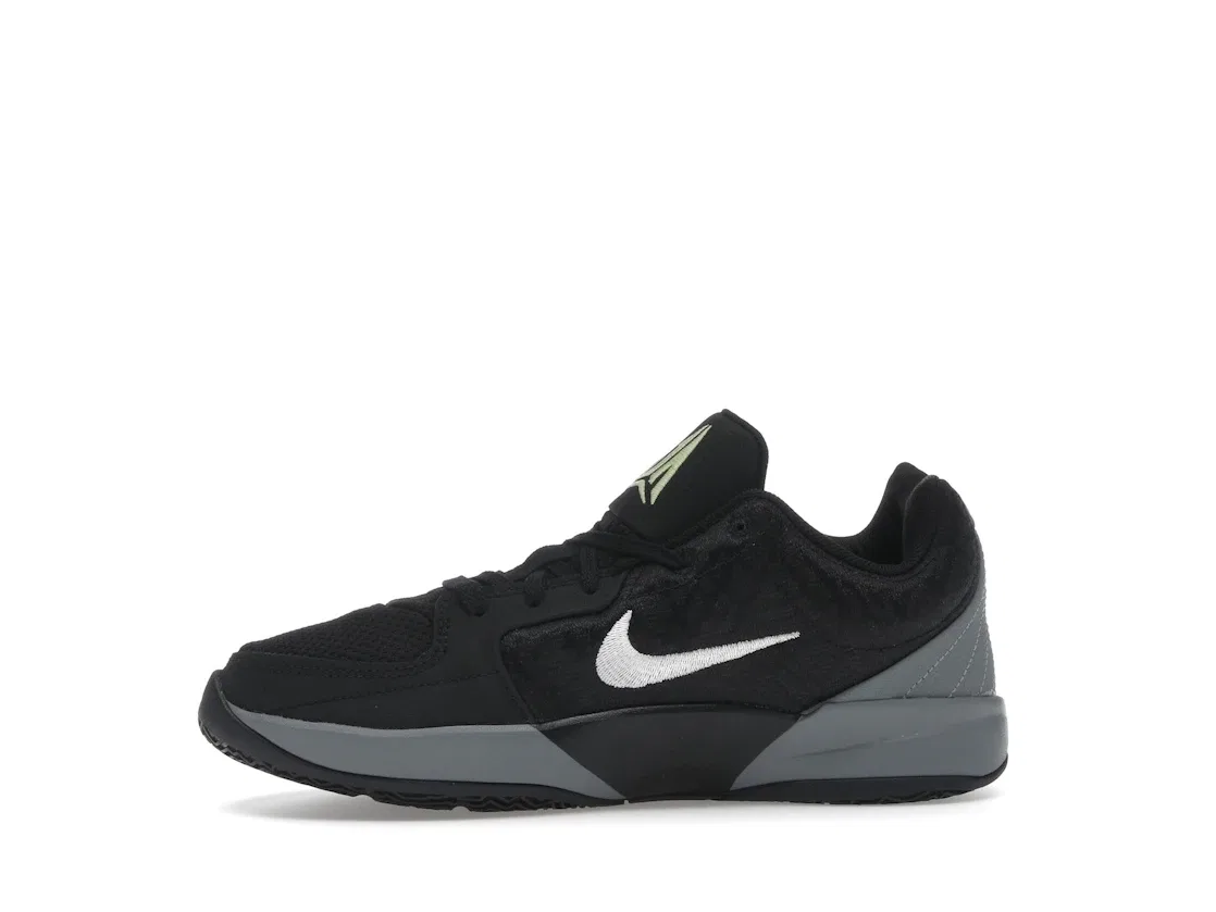 Детские кроссовки для баскетбола Nike Ja 2 Nike, Black/Phantom/Light Smoke Grey/Light Lemon Twist — фото 3