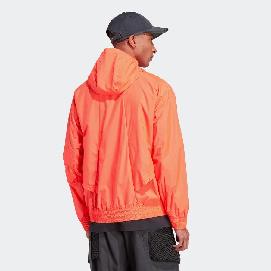 Мужская куртка-ветровка с капюшоном Ce Q2B Nike, Черный — фото 2