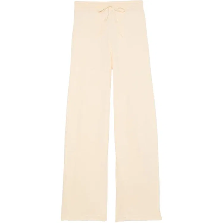 Брюки повседневные wide leg, Ecru, Victoria's Secret