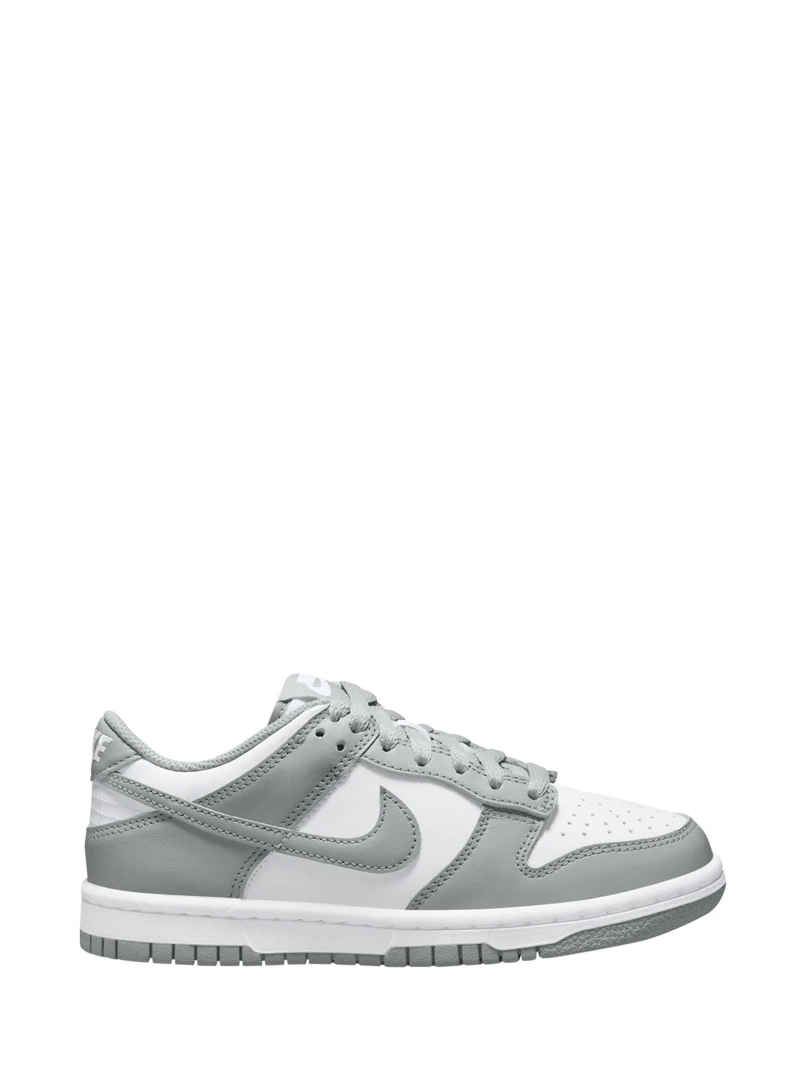 Кроссовки Nike Dunk Low, серо-белые