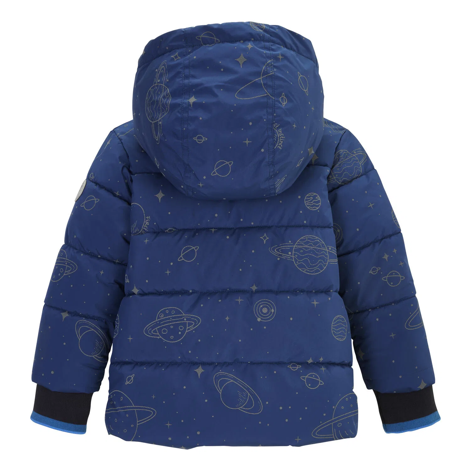 Детская стеганая куртка с капюшоном FIOW 23 MNS QLTD JCKT Killtec, Blau Grau — фото 3