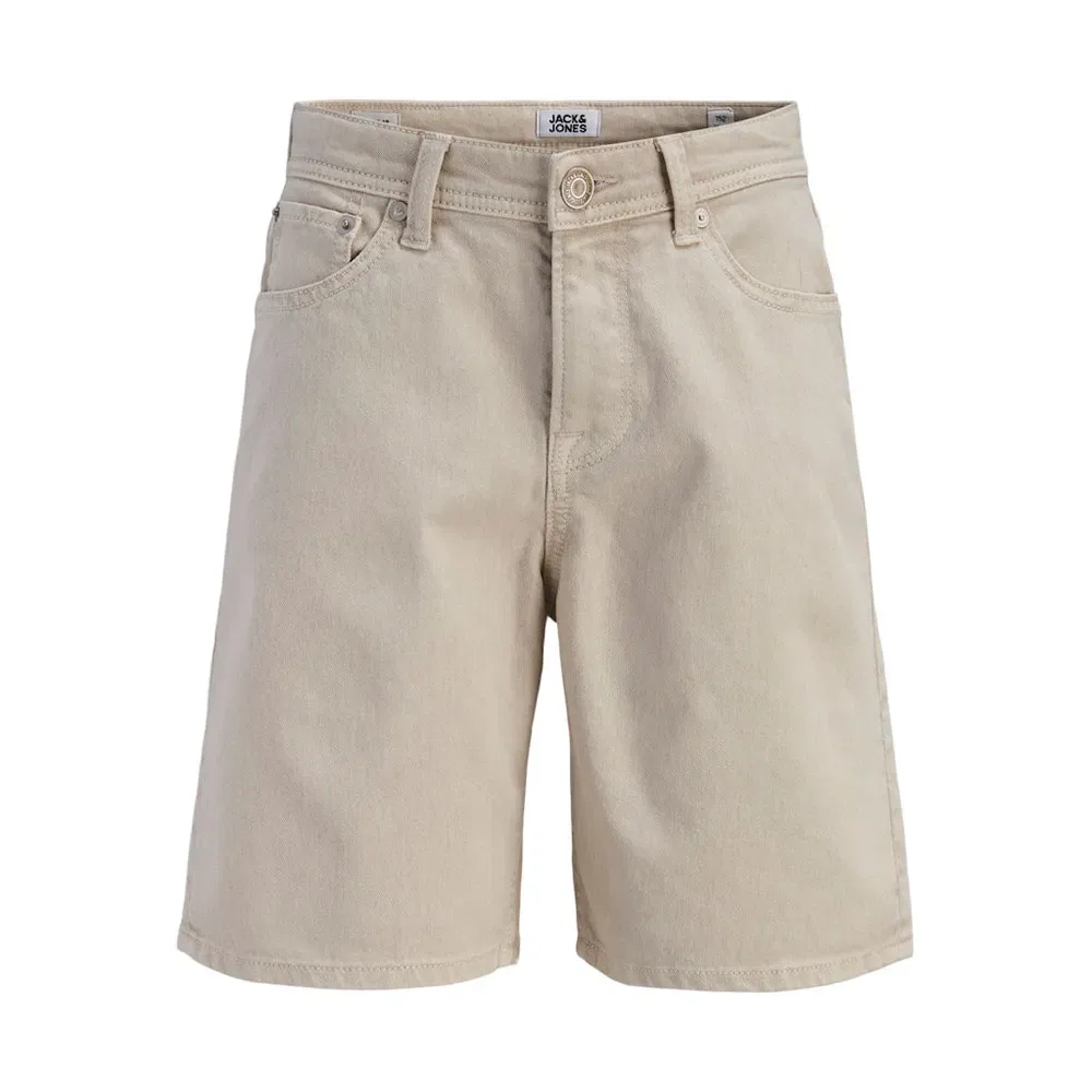 Шорты джинсовые Rick Original AT 999 Jack & Jones, бежевый — фото 3