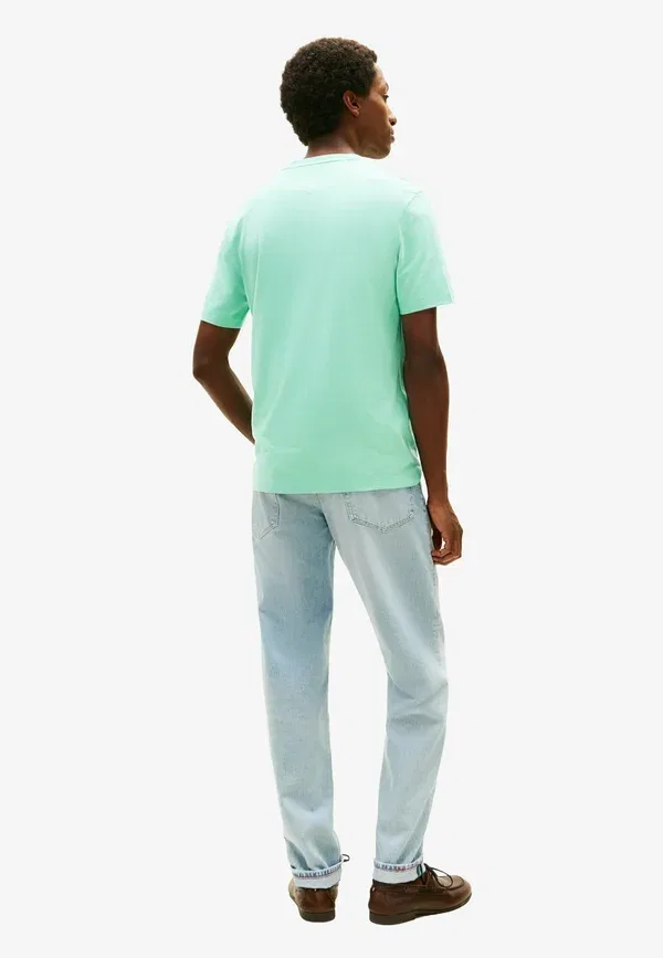 Футболка хлопковая Basic t-shirt Tommy Hilfiger, синий — фото 3