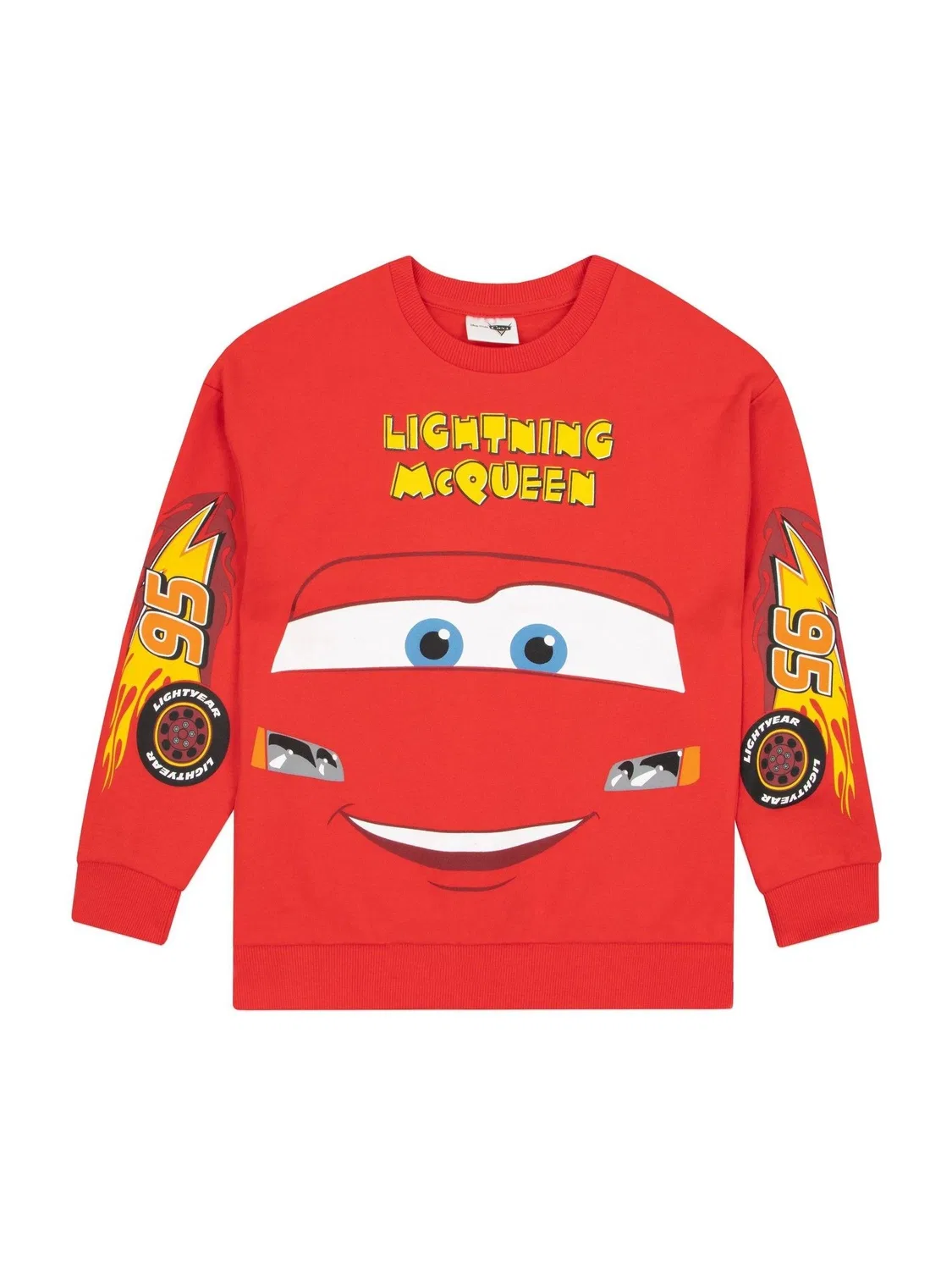 Свитшот детский с Lightning McQueen Character, красный