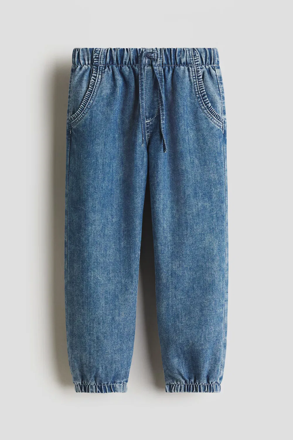 Джинсовые спортивные штаны H&M, Denimblau — фото 4