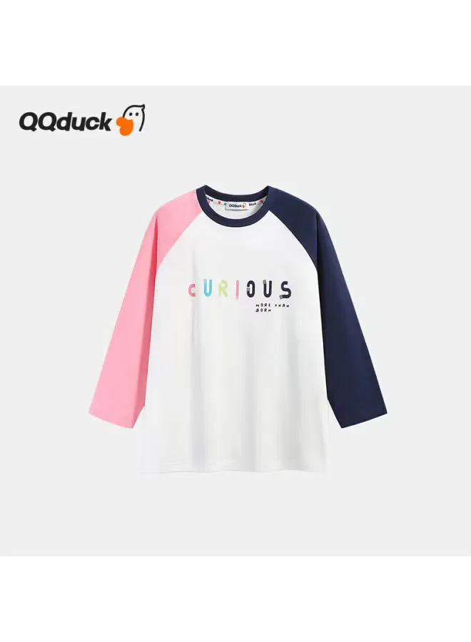 Футболка с длинным рукавом с принтом Qq Duck, синий — фото 2