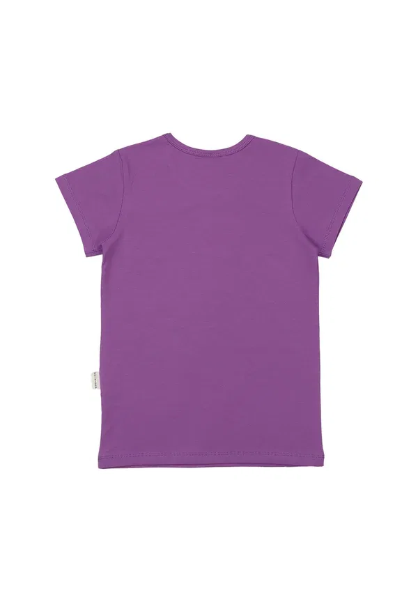 Футболка с цветочным принтом Violas Walkiddy Purple, фиолетовый — фото 4