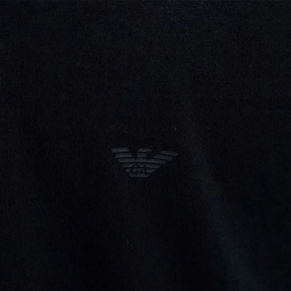 Мужские футболки с V-образным вырезом, комплект из 3 штук, Emporio Armani, Black — фото 4
