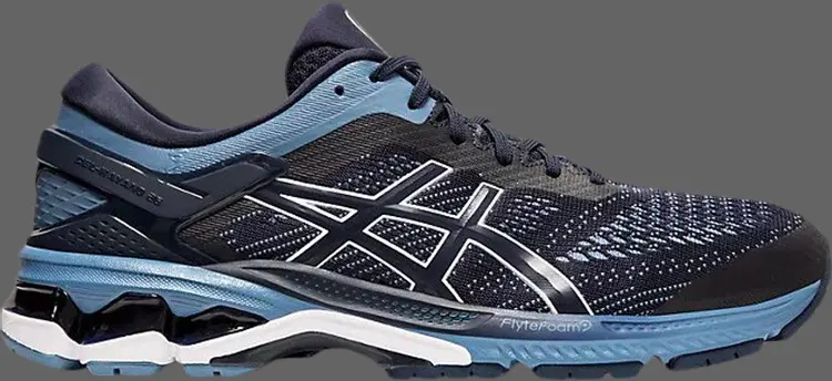 

Кроссовки gel kayano 26 'midnight grey floss' Asics, синий