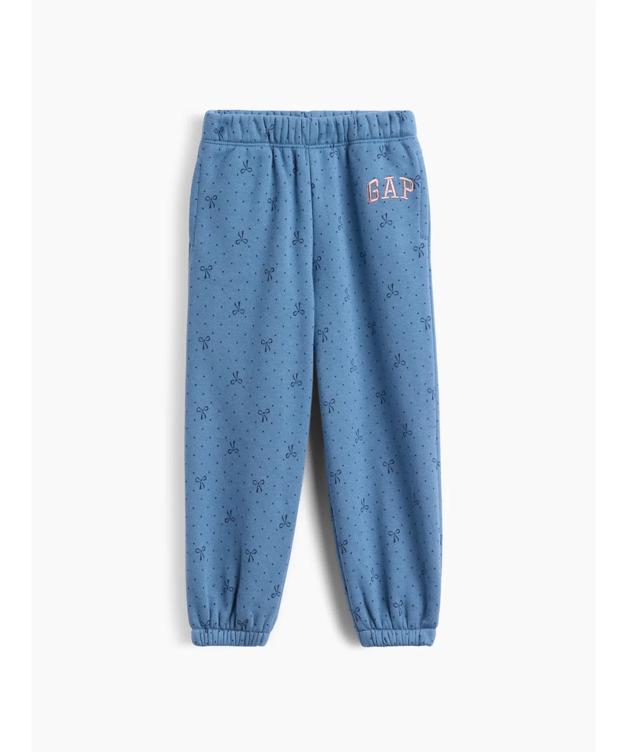 Детские спортивные штаны с принтом Vintage Soft GAP Logo Jogger Pants GAP, Синий