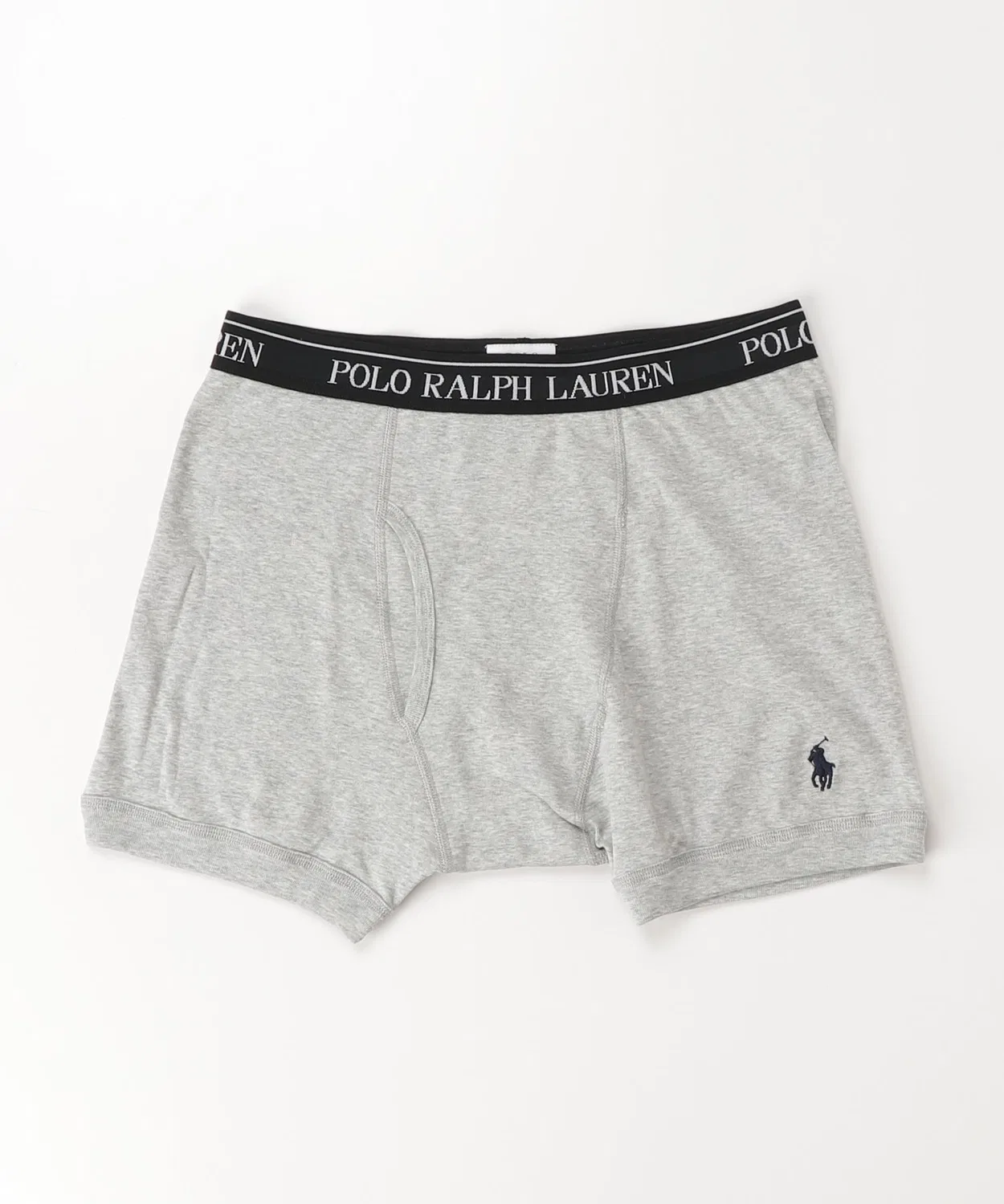 Мужские боксеры-слипы из органического хлопка POLO RALPH LAUREN, Heather Grey
