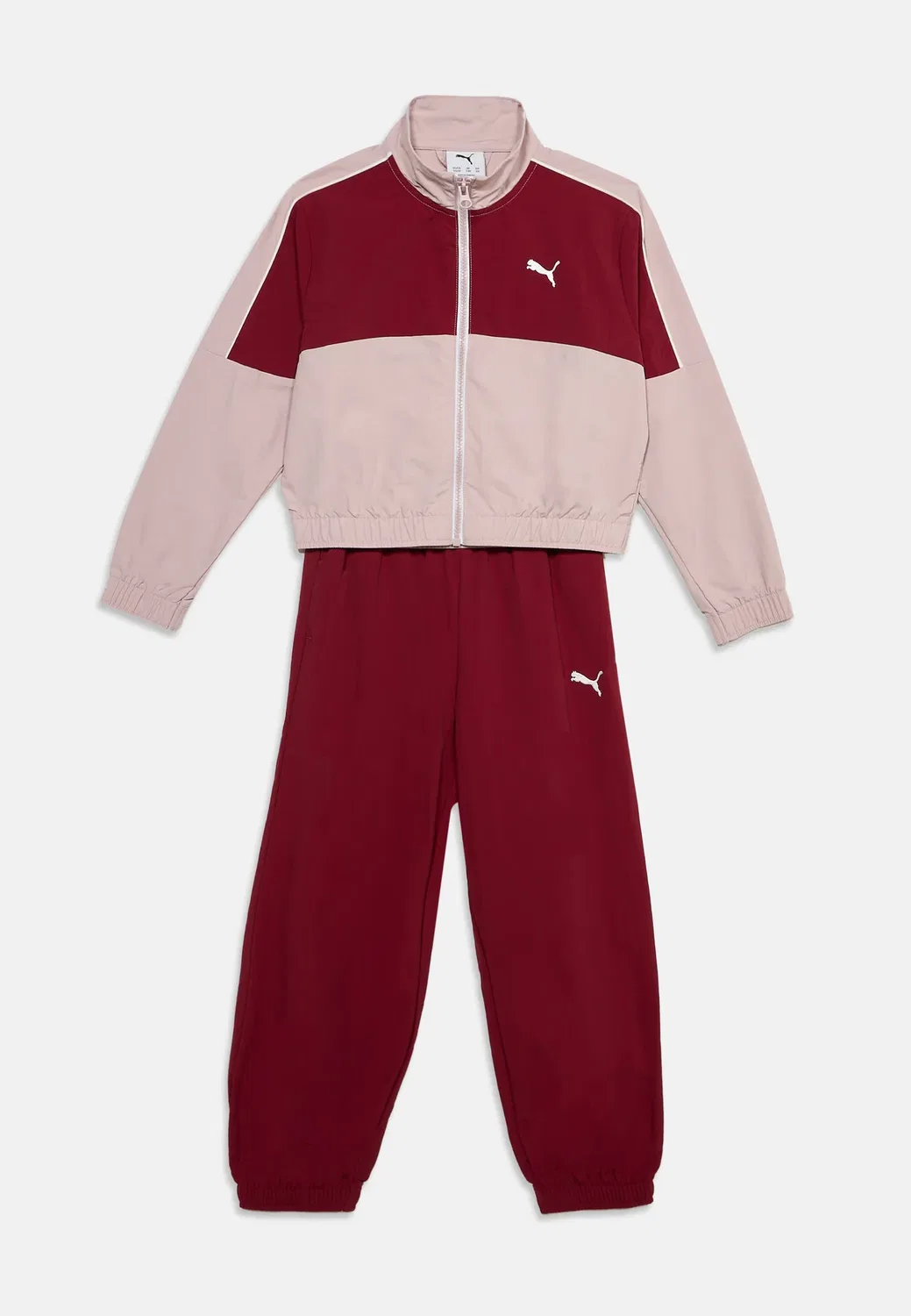 Унисекс спортивный костюм свободного кроя - спортивный костюм Puma, Garnet Glow