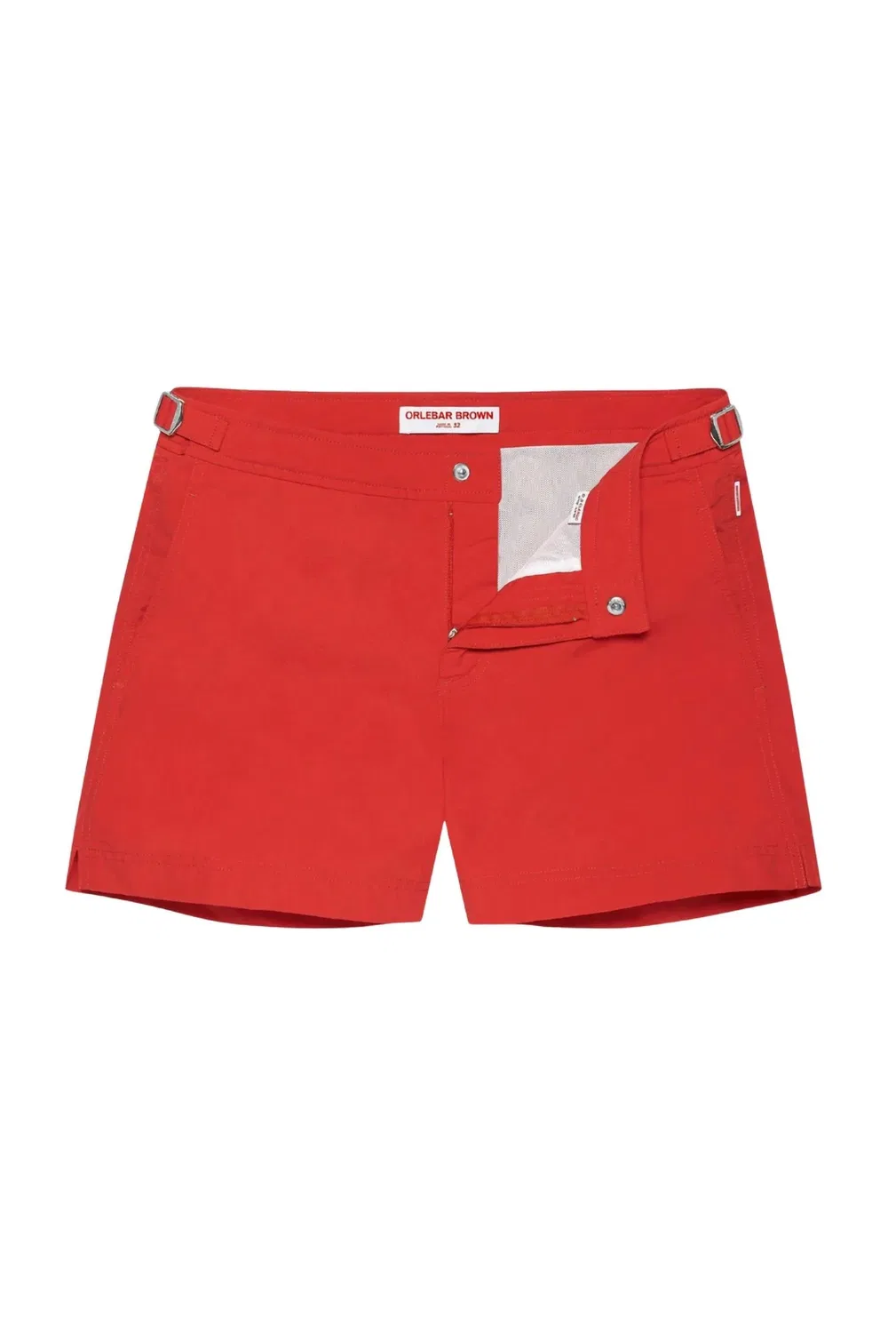 Детские шорты для мальчиков с однотонным дизайном Russell Orlebar Brown, Summer Red