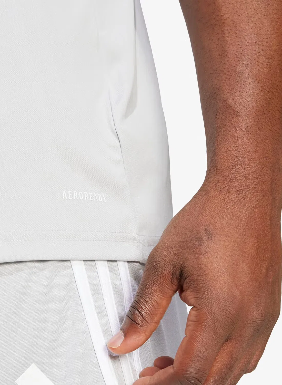 Футболка спортивная с коротким рукавом Squadra25 Adidas, темно-серый — фото 4