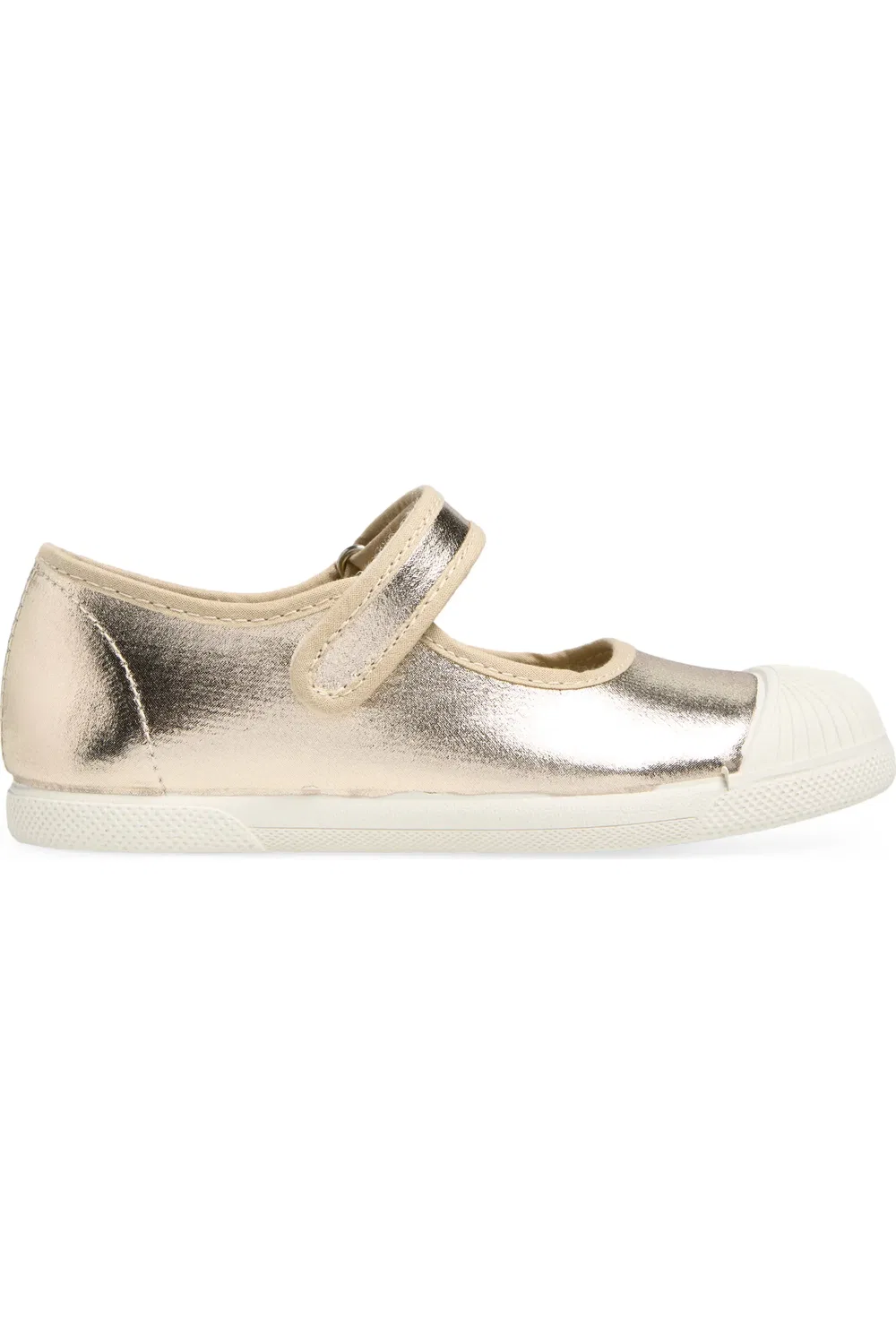 Детские туфли мэри-джейн с регулируемым ремешком Mika CHILDRENCHIC, Gold — фото 3