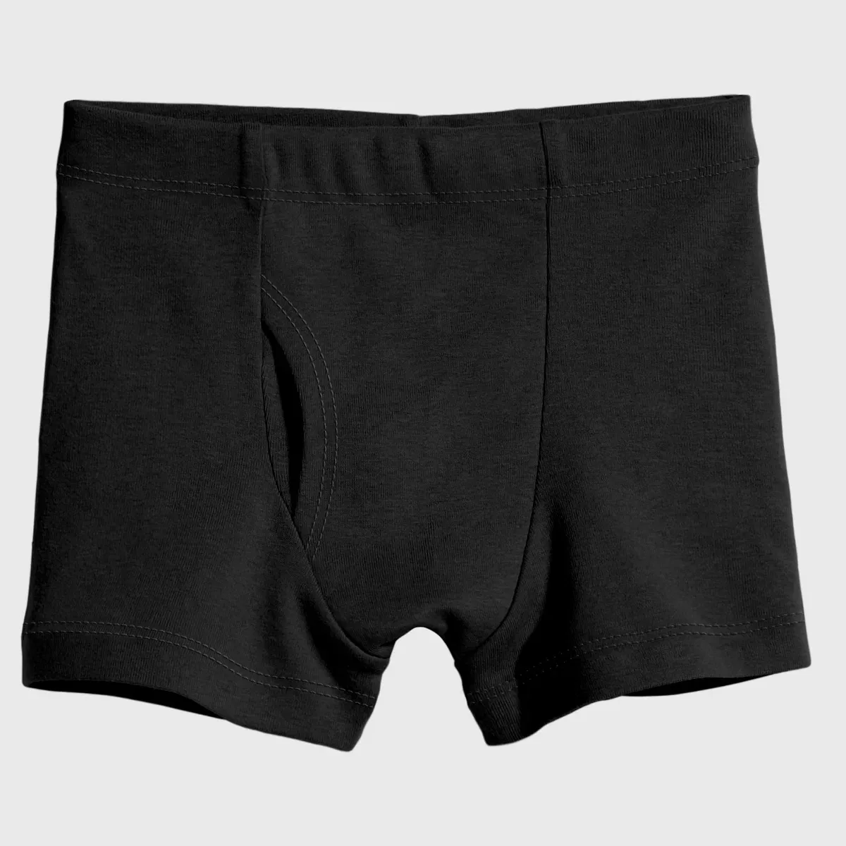 Детские боксеры для мальчиков хлопковые органические City Threads, Black
