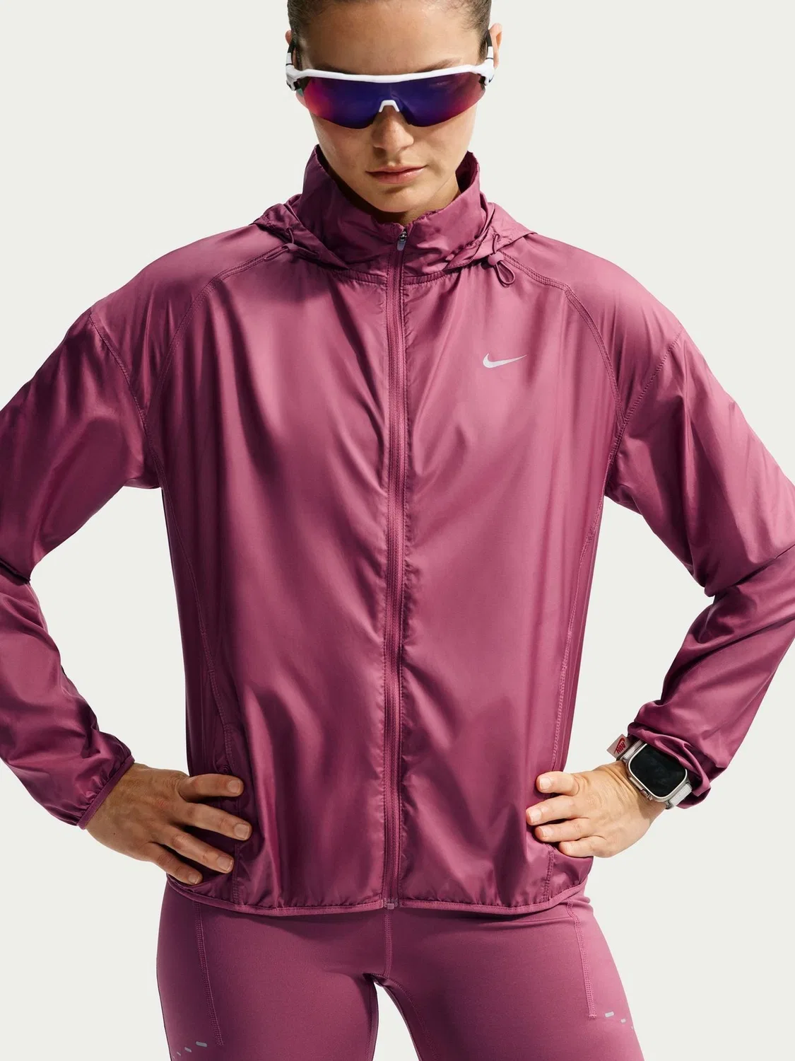 Куртка для бега Tempo Repel Nike, Pink Smoke
