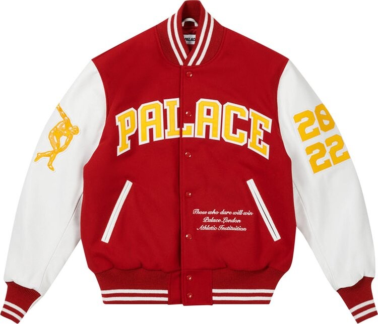 

Куртка Palace Greek Varsity Jacket 'Red', разноцветный