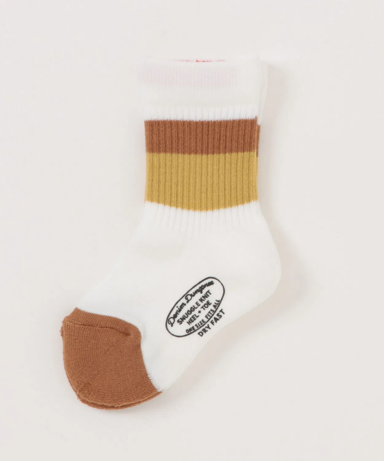 Детские носки с принтом Panel Socks DENIM DUNGAREE, Orange
