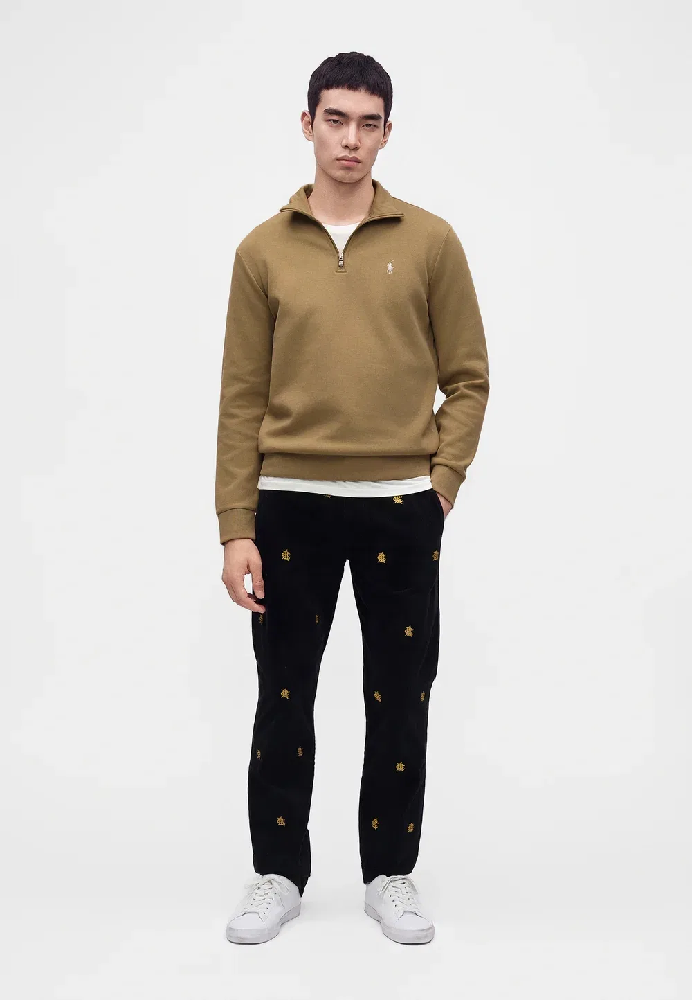 Толстовка с длинным рукавом Polo Ralph Lauren, Surrey Tan — фото 2