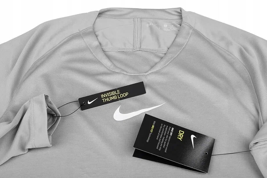Мужская термобельевая футболка с длинным рукавом Park Nike, Grau — фото 3