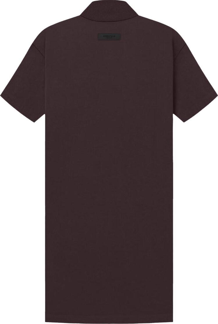 Футболка Fear of God Essentials 3/4 T-Shirt Dress 'Plum', коричневый — фото 3