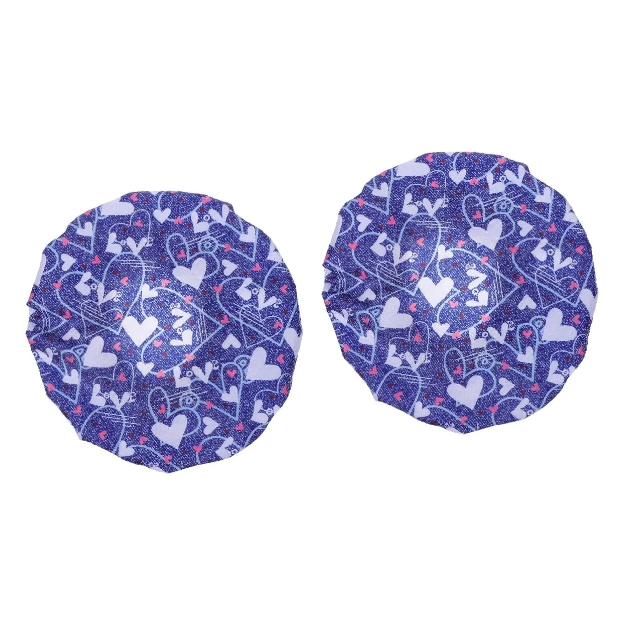 Шапочка для душа двойная Oxford, DOITOOL, набор 2 шт, 35x35 см