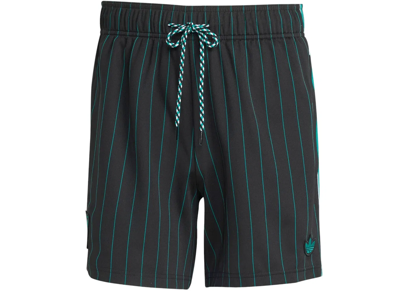 Мужские шорты с принтом Terrace Icons Adidas, Black Sea Green