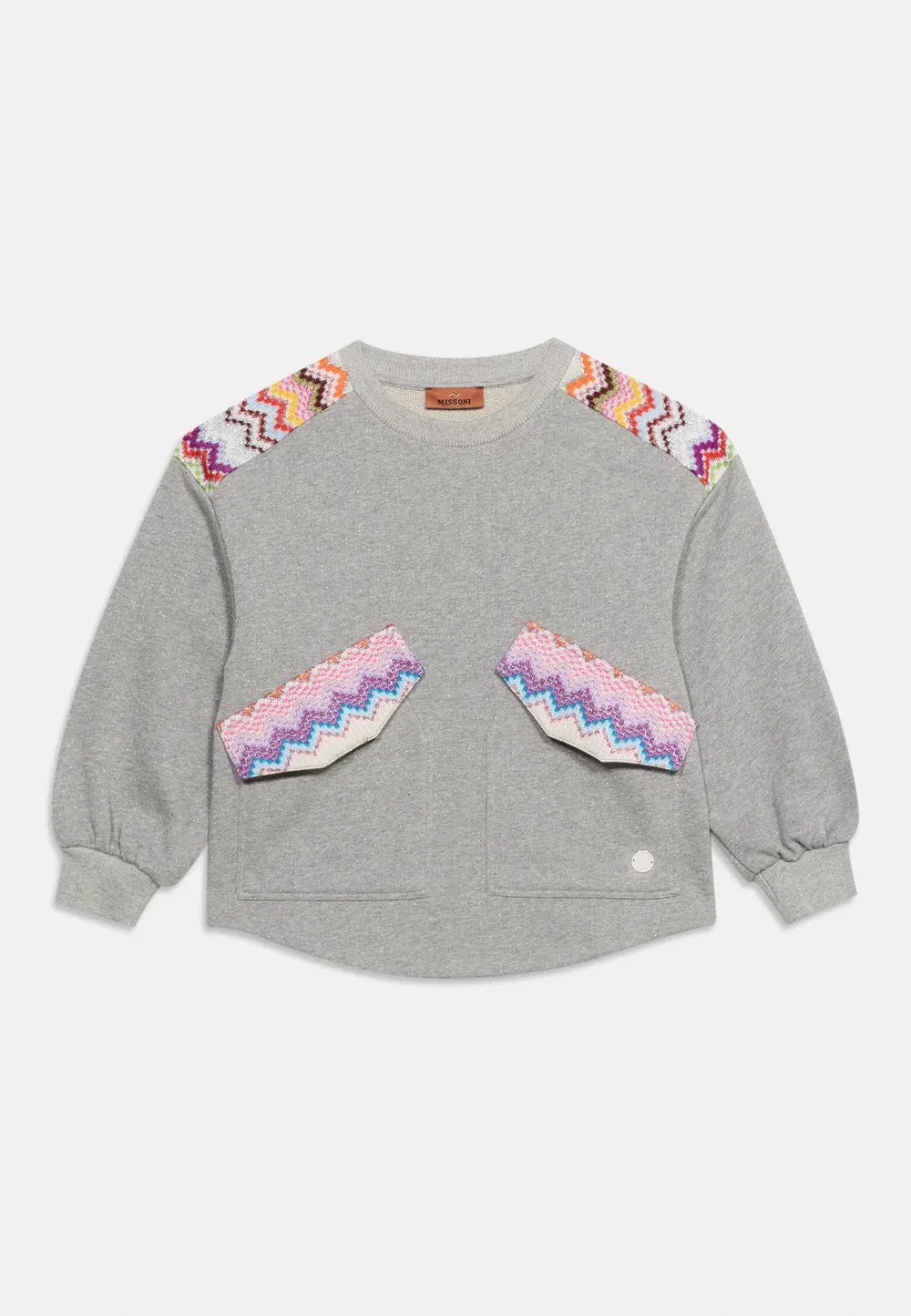 Толстовка Missoni, Grigio/Silver-Coloured — фото 3