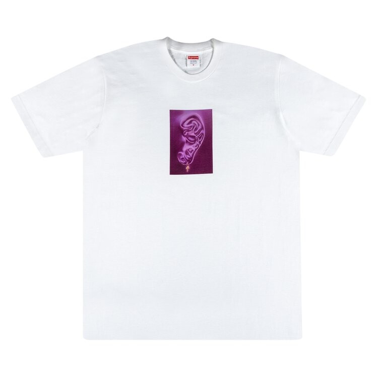 

Футболка Supreme Ear Tee 'White', белый