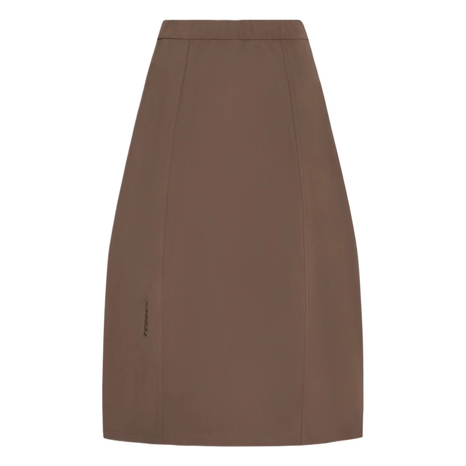 Женская длинная юбка Adidas Terrex Stratum Dark Earthy Brown, Dark Earthy Brown — фото 3