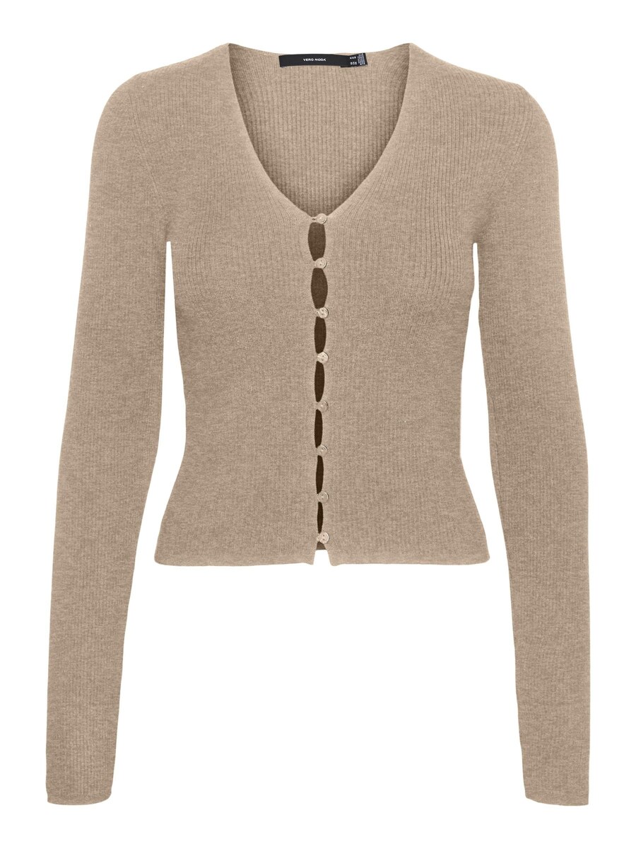 

Вязаный кардиган VERO MODA GOLD, темно-бежевый