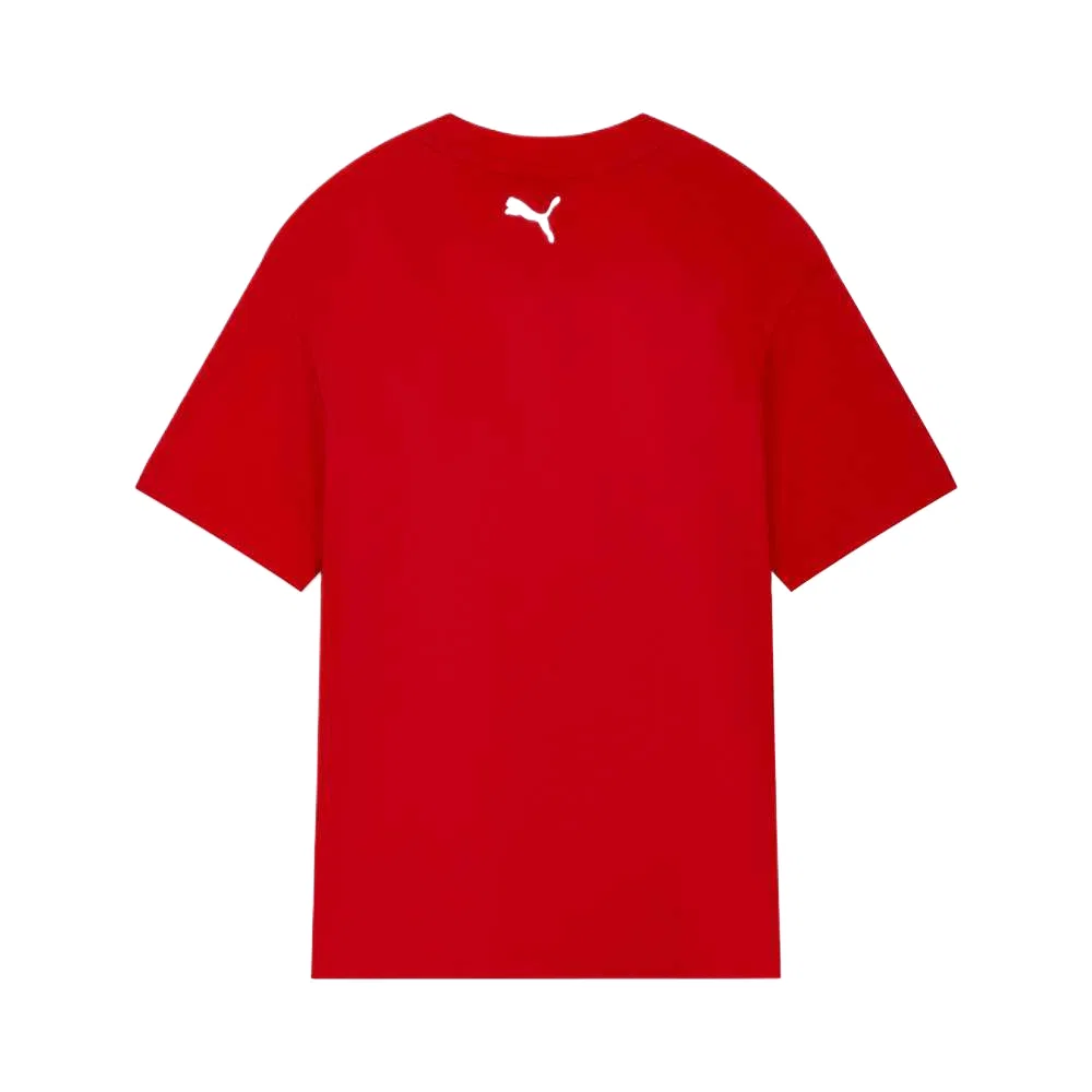 Детская футболка с круглым вырезом PUMA, Red — фото 3