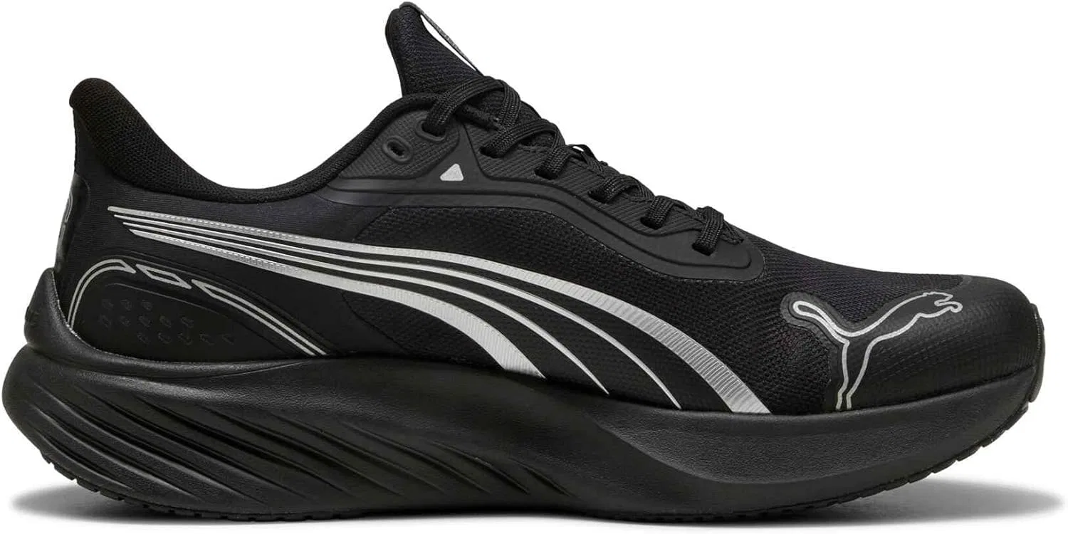 Кроссовки для бега по улицам PUMA Unisex Pounce Lite PTX, Puma Black Puma White — фото 3