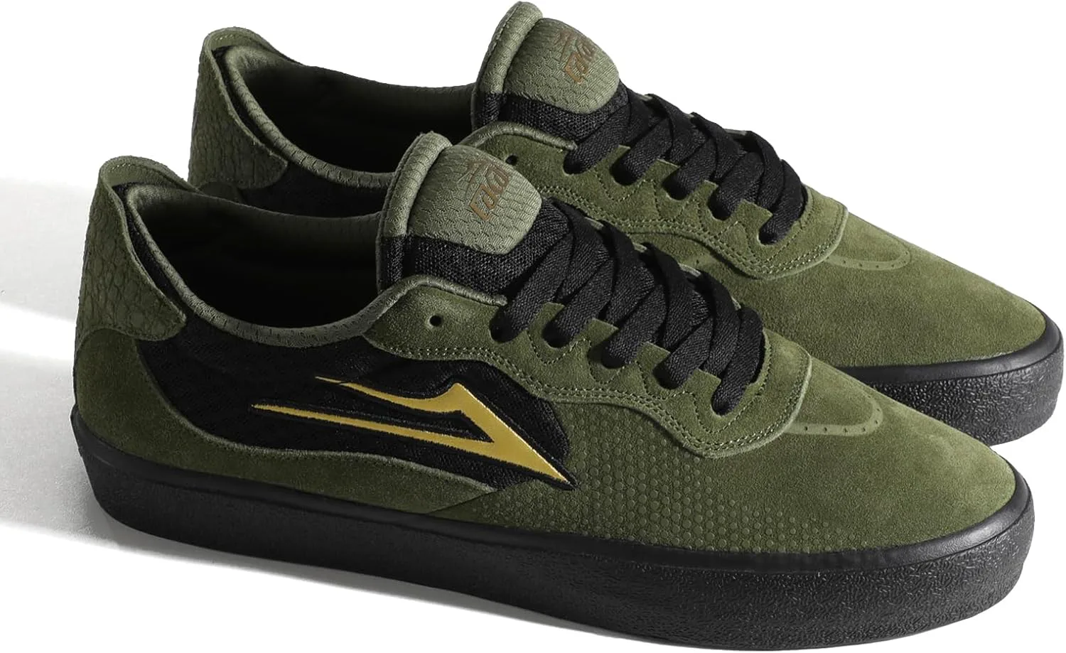 Мужские скейтбордические кеды Lakai Essex - низкие, черный — фото 2