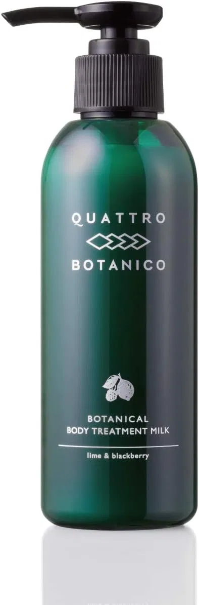 Крем для тела Quattro Botanico с ароматом лайма и черники, увлажняющий, 180 мл