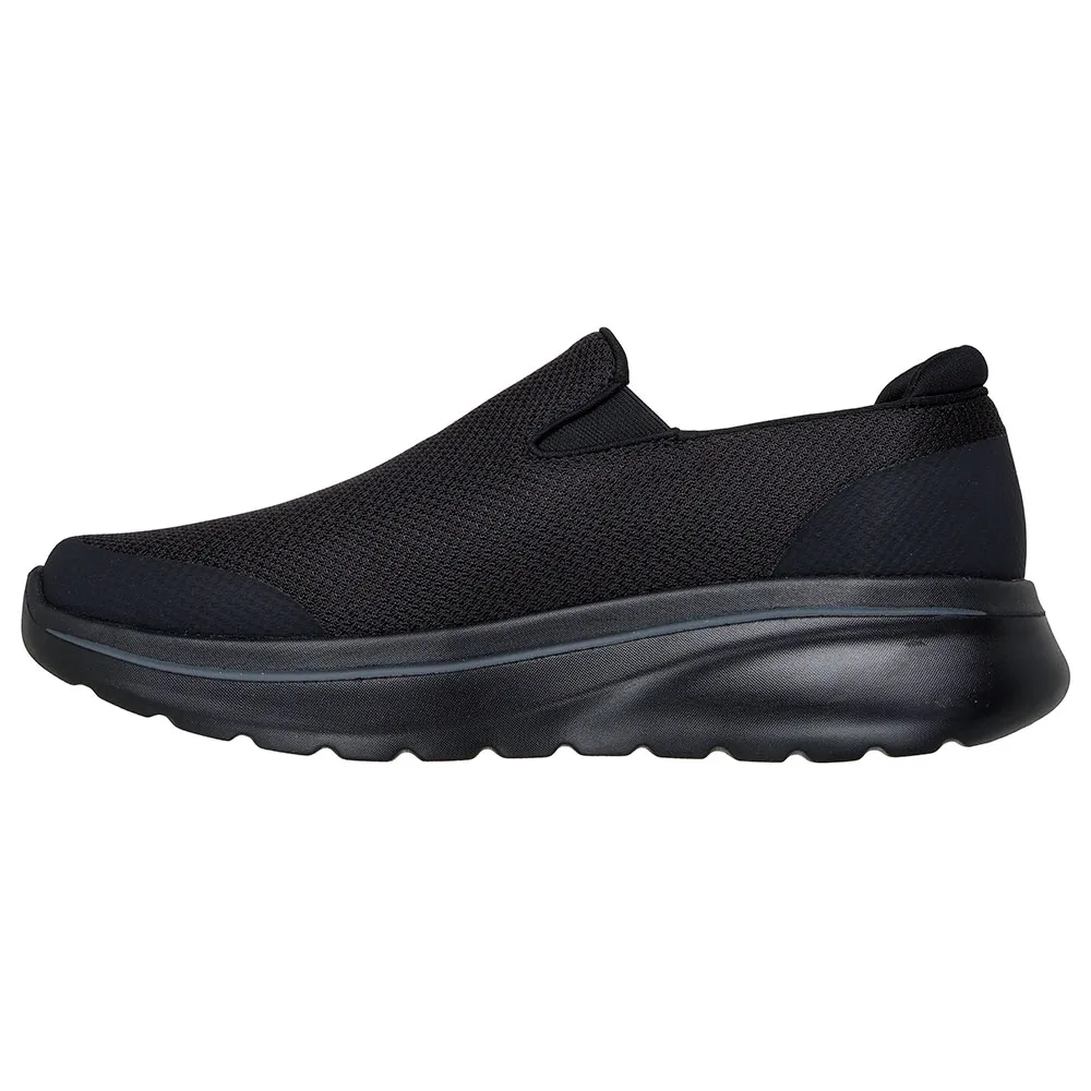 Кроссовки Skechers Go Walk Arch Fit N-Joy Talen slip-on shoes, черный — фото 3