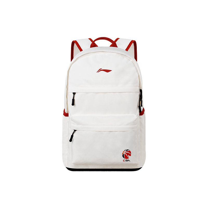

LINING Полиэстеровый рюкзак обычный унисекс белый и красный, White Red