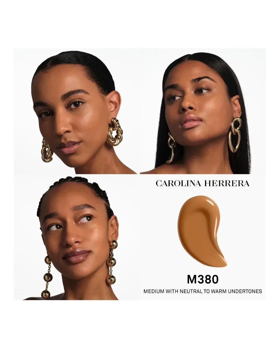 Тональная основа Nude Couture Triple Moisture Serum от Carolina Herrera, M380 — фото 4