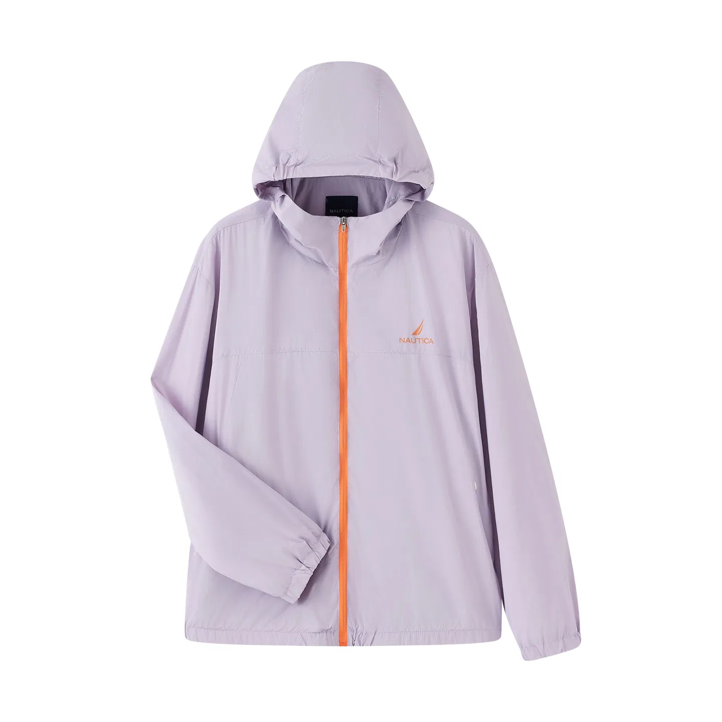Детское пальто с капюшоном Nautica светло-фиолетовое