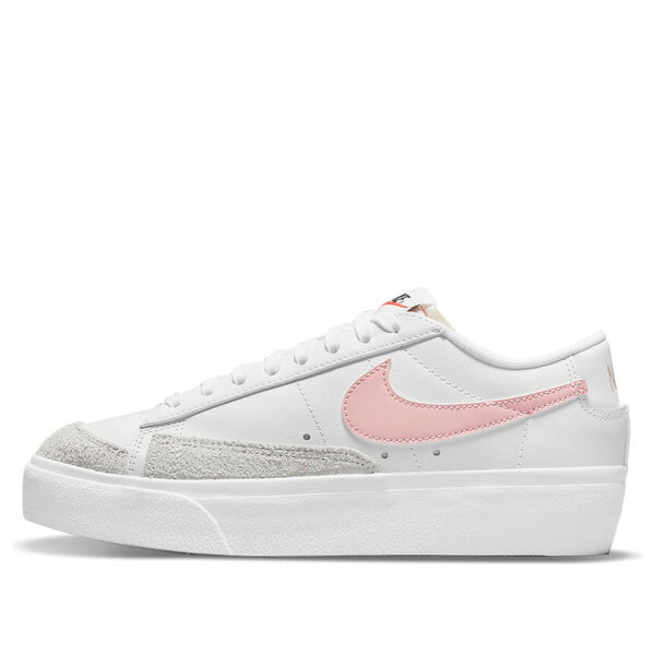 Кроссовки блейзер низкая платформа Nike, белый