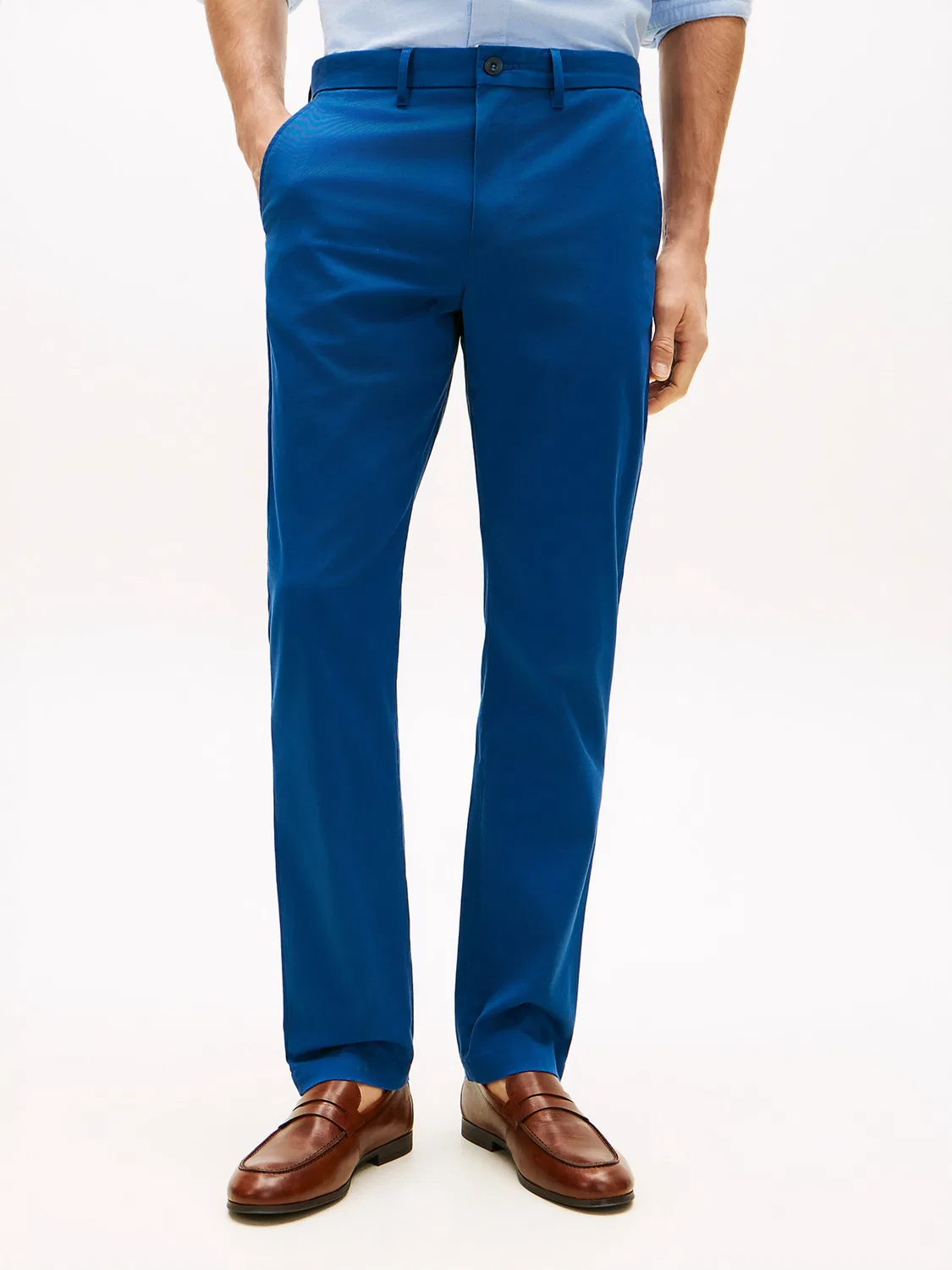 Обычные брюки-чиносы '1985' Tommy Hilfiger, Blue — фото 2