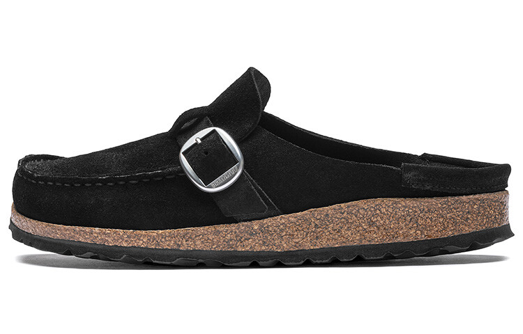Замшевые мюли с закрытым носком Birkenstock