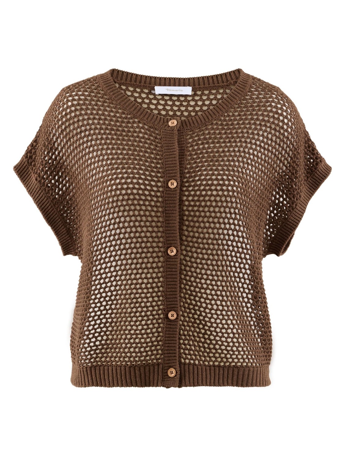 

Tamaris Вязаный кардиган в коричневом цвете