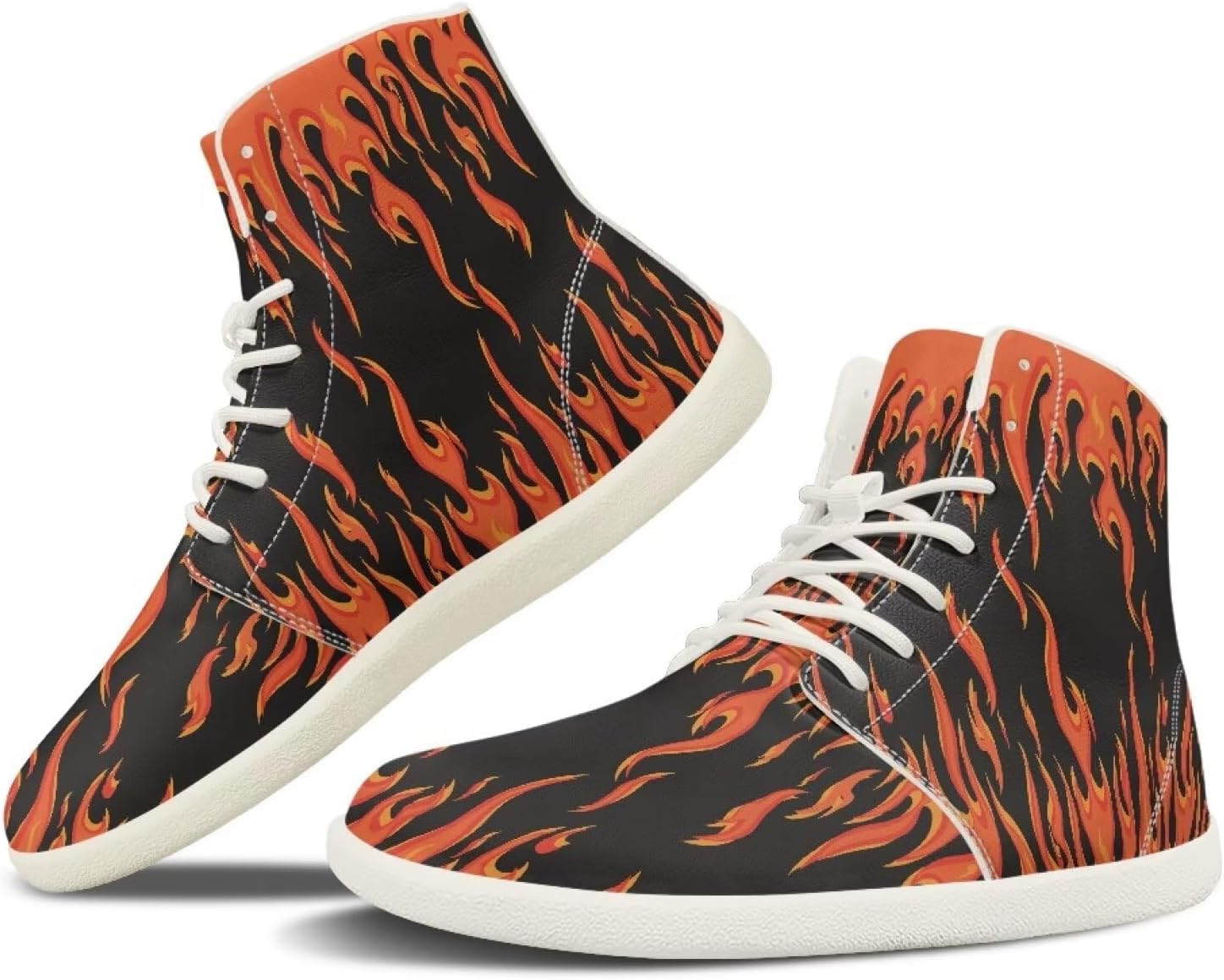 

Унисекс обувь для женщин и мужчин с широким носком, обувь для бега, с нулевым падением, легкая обувь для ходьбы, высокие кроссовки с белой подошвой, размеры 5-13.5 Qoiuvncy