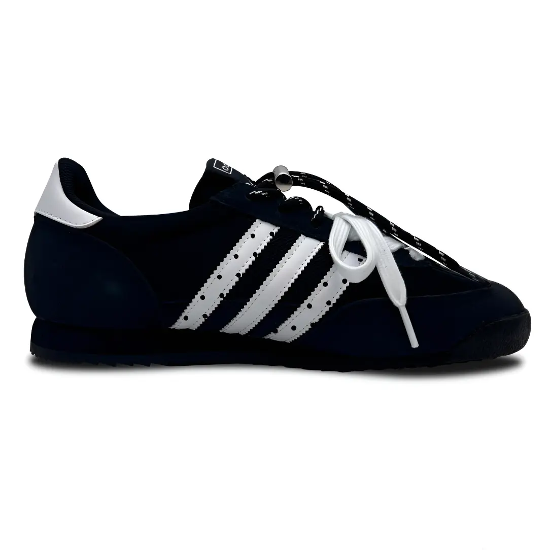 Adidas Originals R71 Photon устойчивые к истиранию кроссовки низкие повседневные унисекс черно-белые, цвет Black White — фото 3