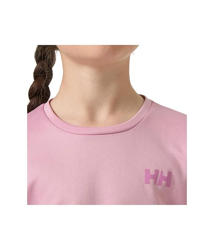 Футболка с длинным рукавом Tech Long Sleeve Crew Helly Hansen, Pink Lavender — фото 3