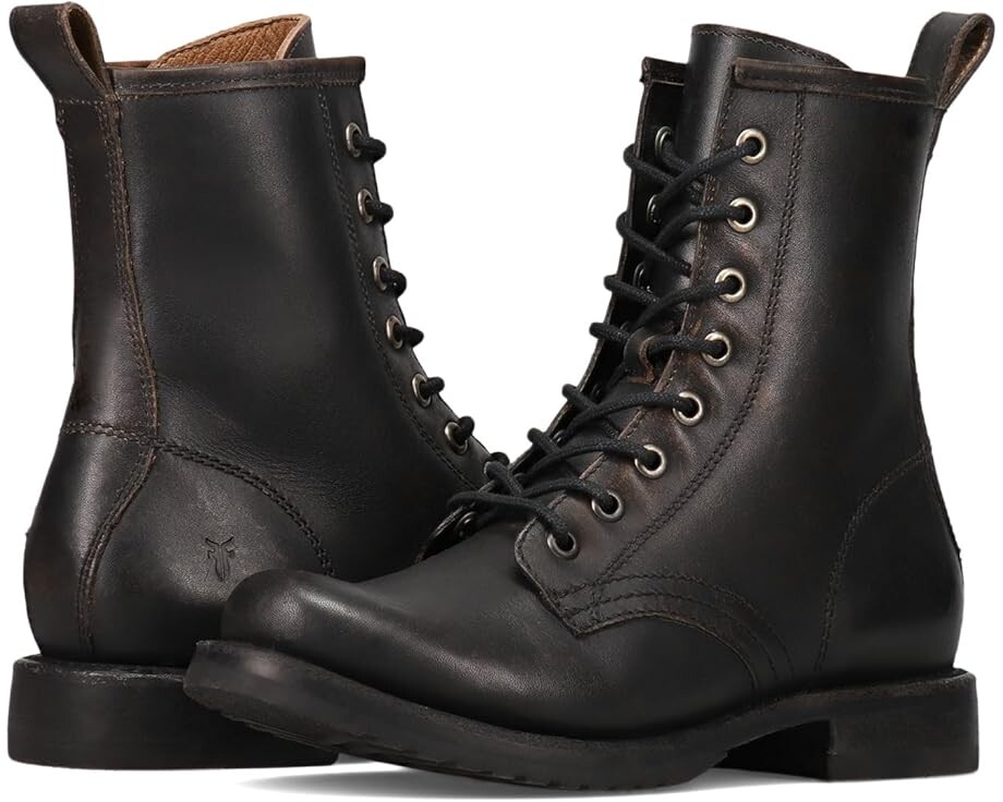 Ботинки Frye Veronica Flex Combat, цвет Antique Black